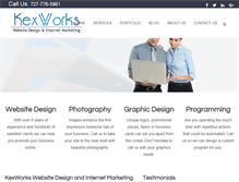 Tablet Screenshot of kexworks.com